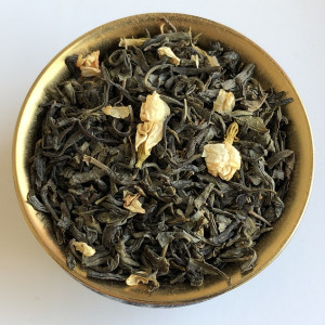 Зеленый чай Моли Хуа Ча классический с жасмином 100 г. Photo 3